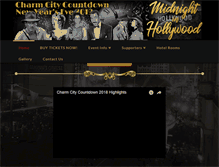 Tablet Screenshot of charmcitycountdown.com